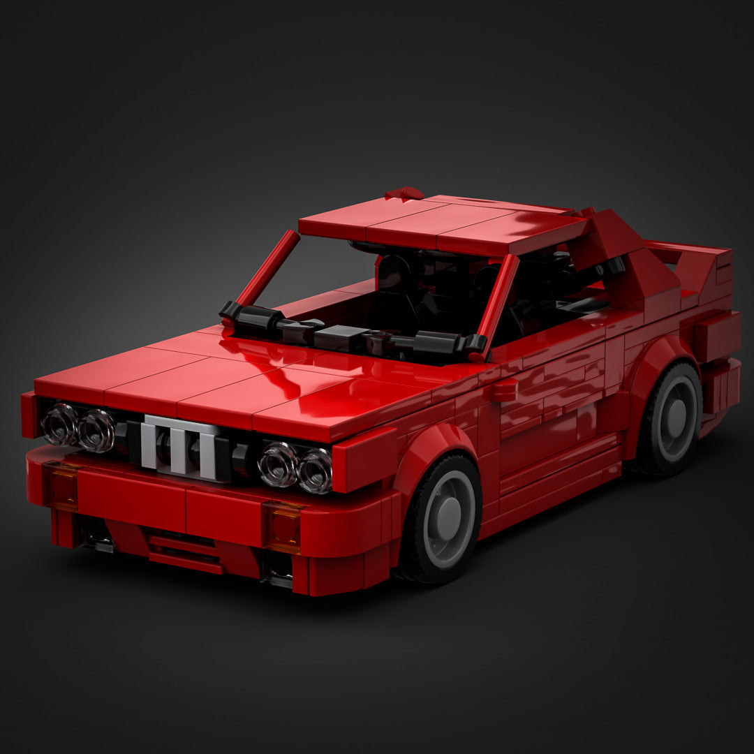 Inspired by BMW E30 M3 - Red (instructions)