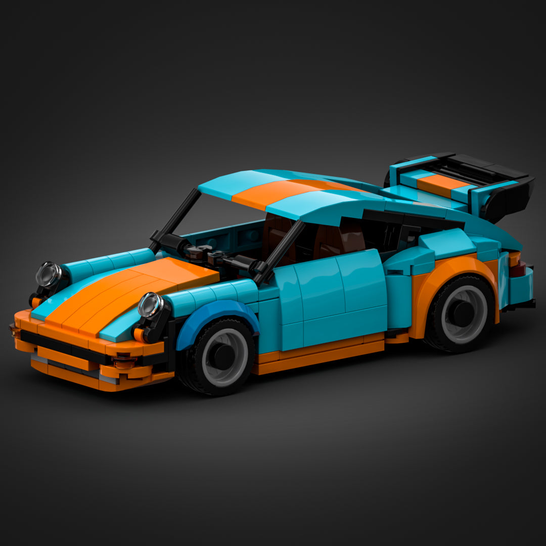 Inspired by Porsche 930 Turbo - Gulf (instructions)