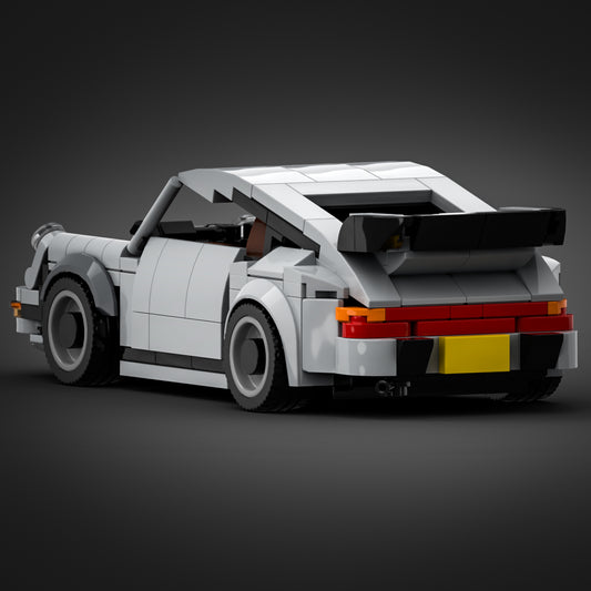 Inspired by Porsche 930 Turbo - Light Grey (instructions)