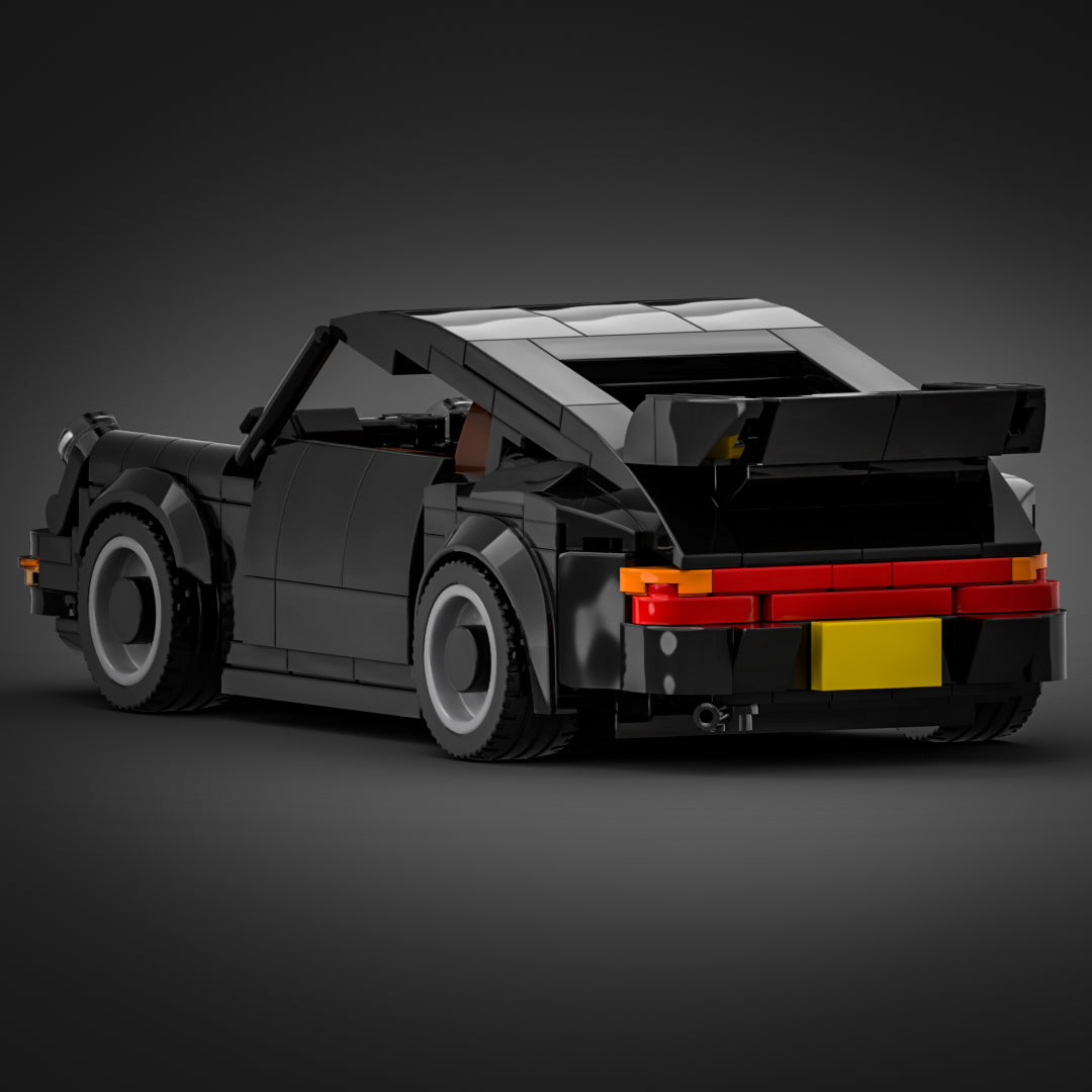Inspired by Porsche 930 Turbo - Black (instructions)