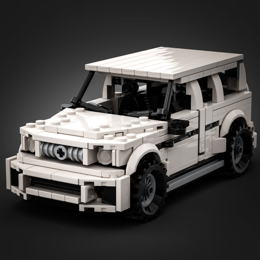Inspired by Mercedes G63 AMG - White (instructions)