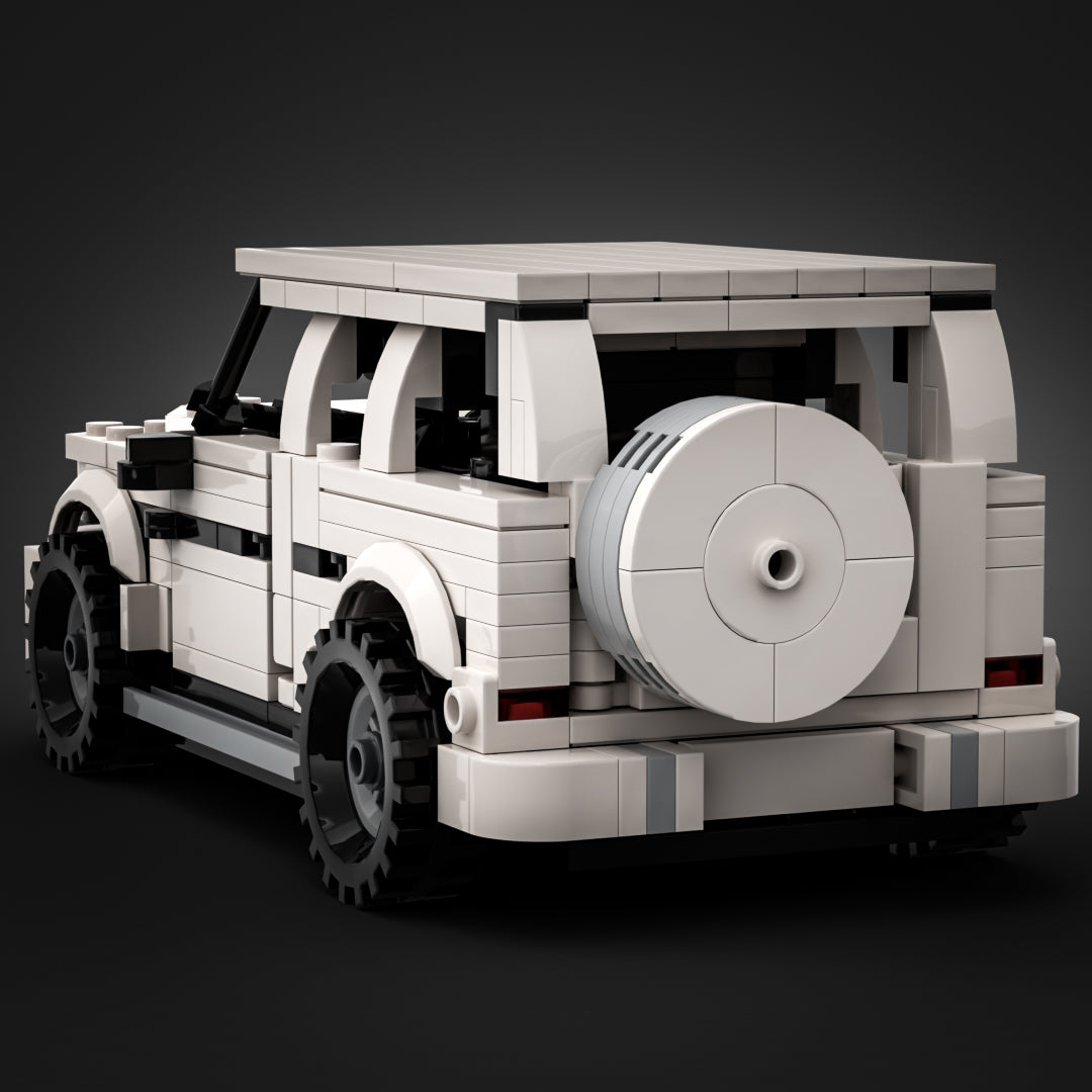 Inspired by Mercedes G63 AMG - White (instructions)
