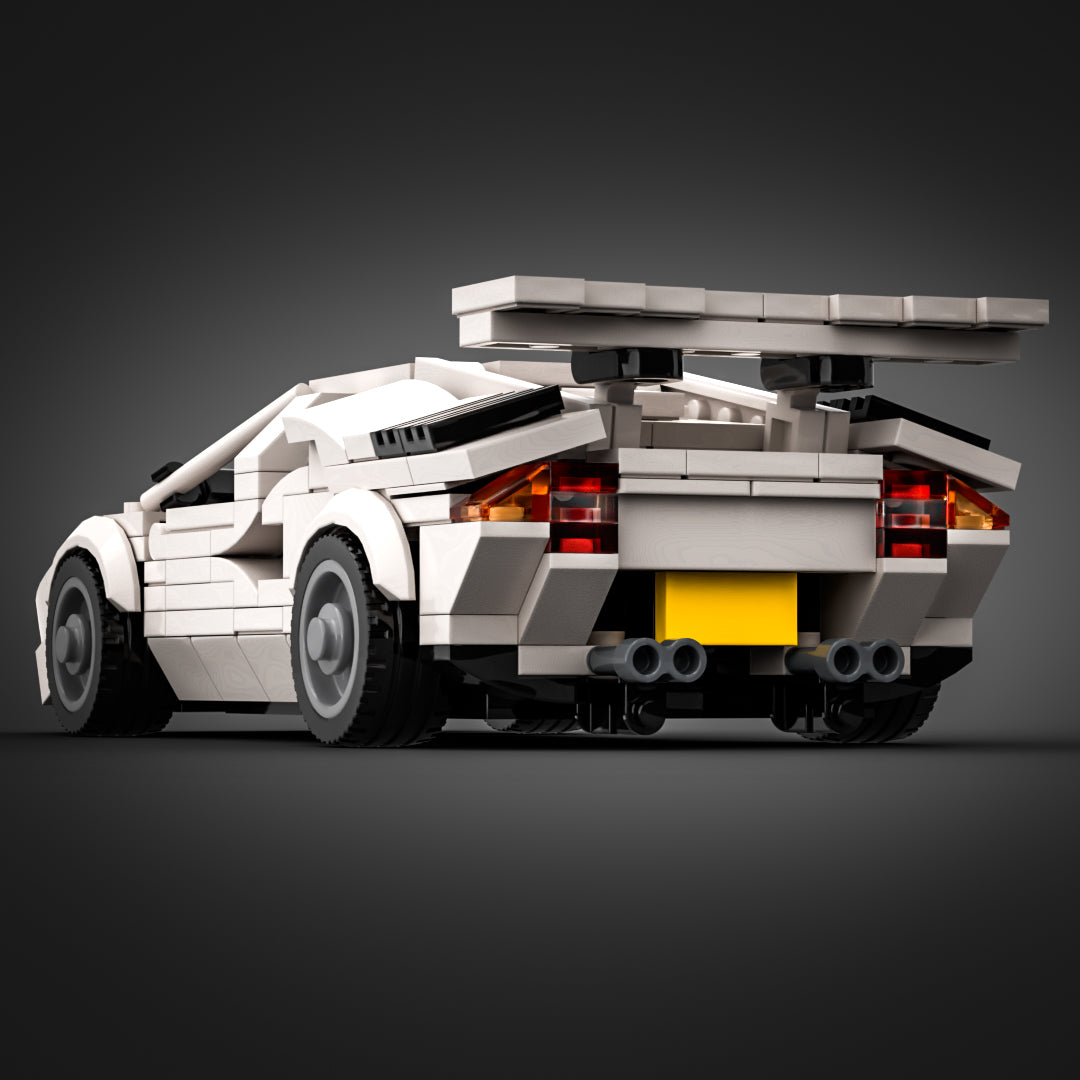 Inspired by Lamborghini Countach - White (instructions)
