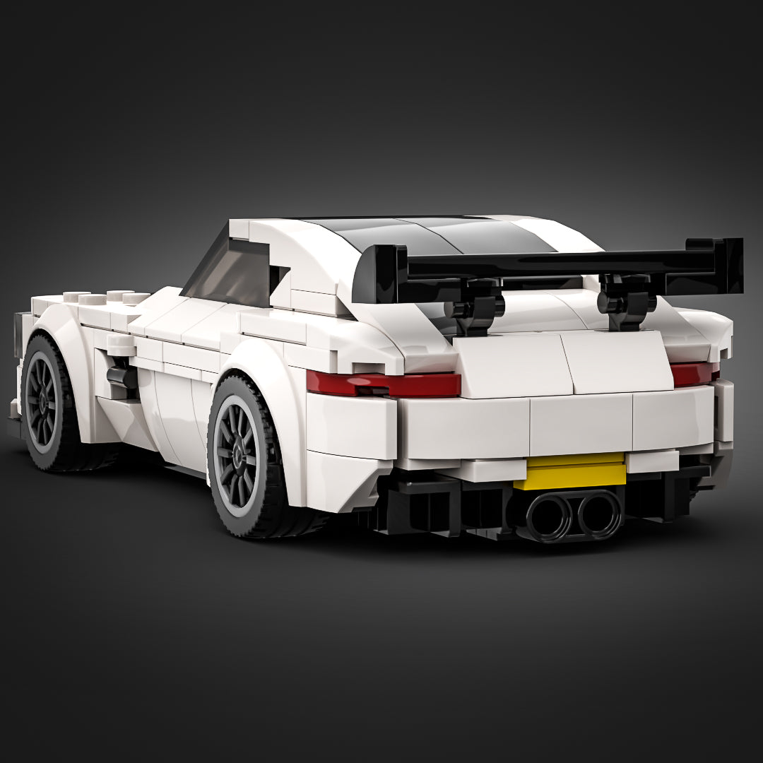 Inspired by Mercedes AMG GTR - White (instructions)