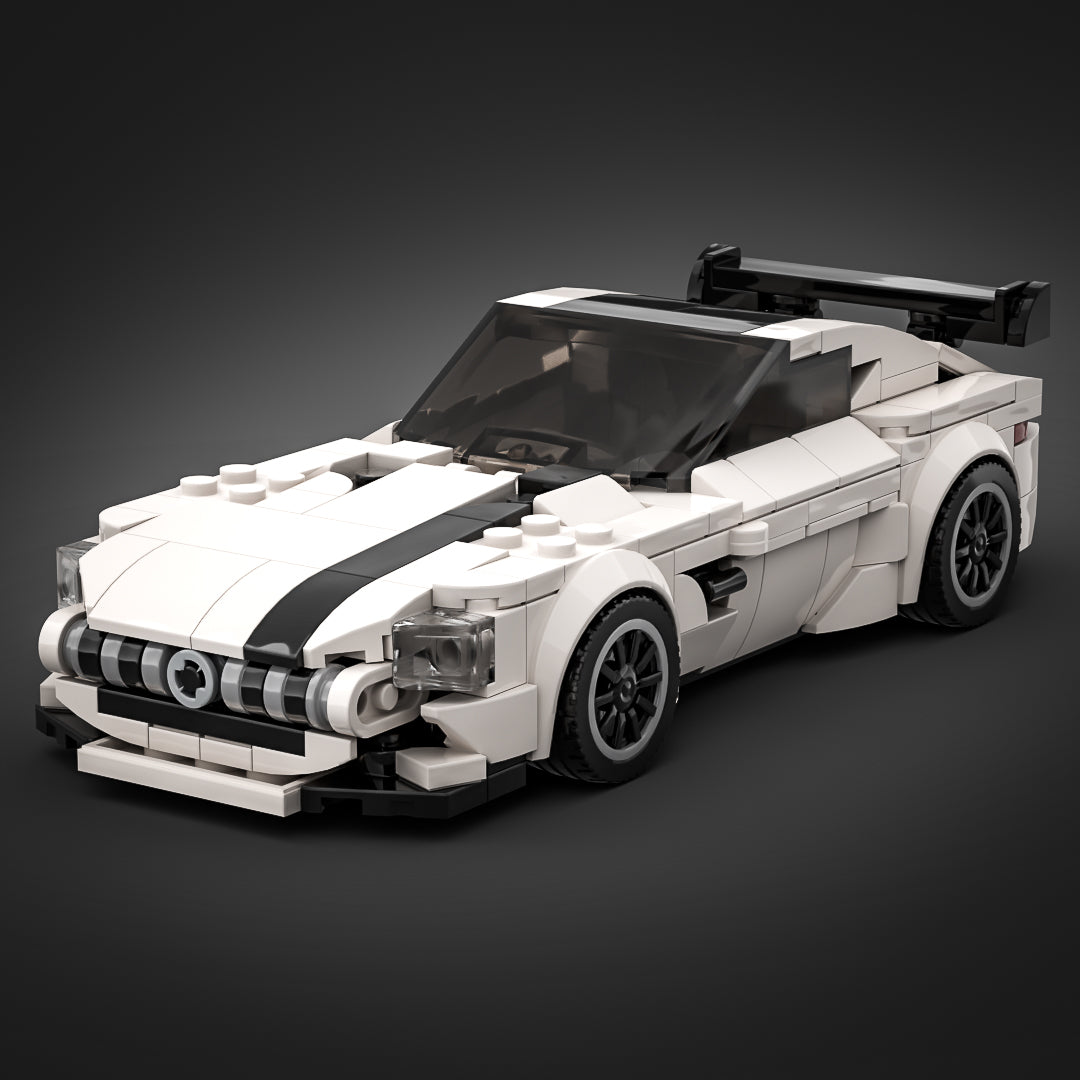 Inspired by Mercedes AMG GTR - White (instructions)