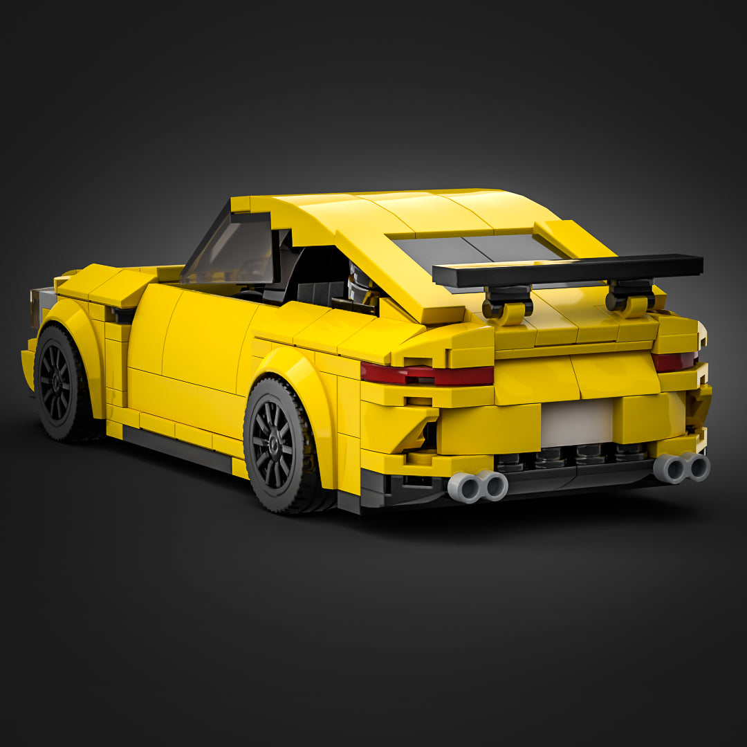 Inspired by Mercedes AMG GT 4-door - Yellow (instructions)