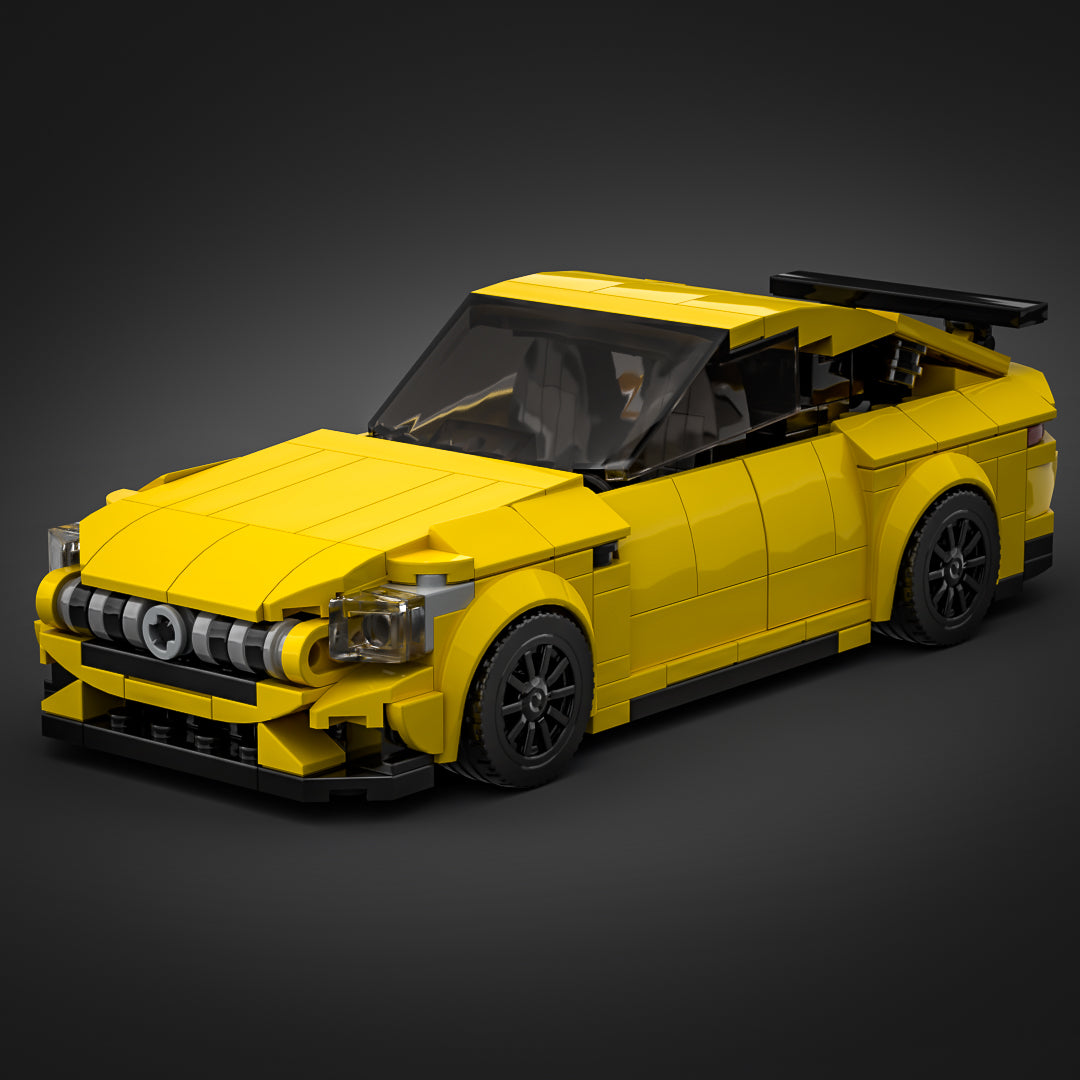 Inspired by Mercedes AMG GT 4-door - Yellow (instructions)