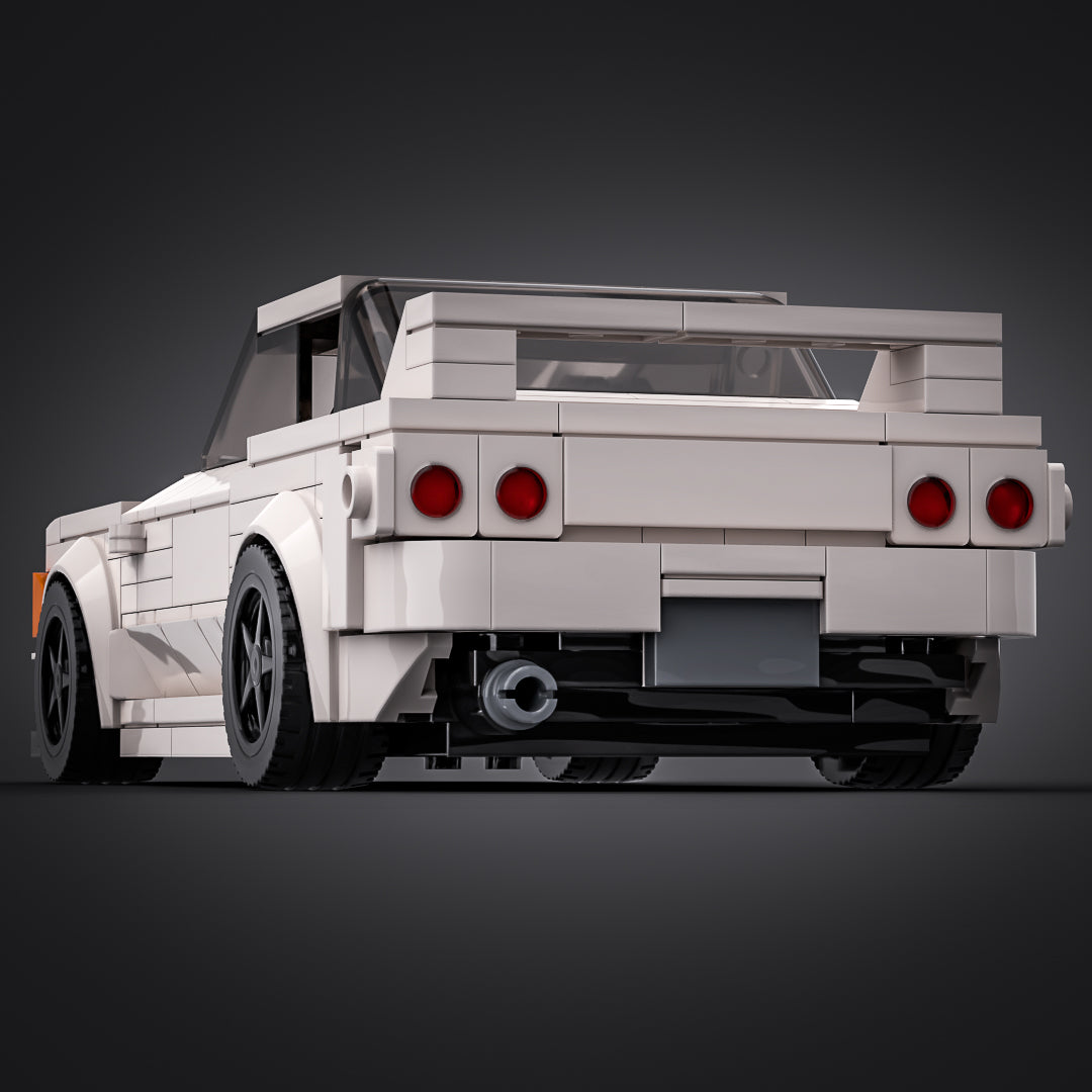 Inspired by Nissan Skyline R32 White instructions