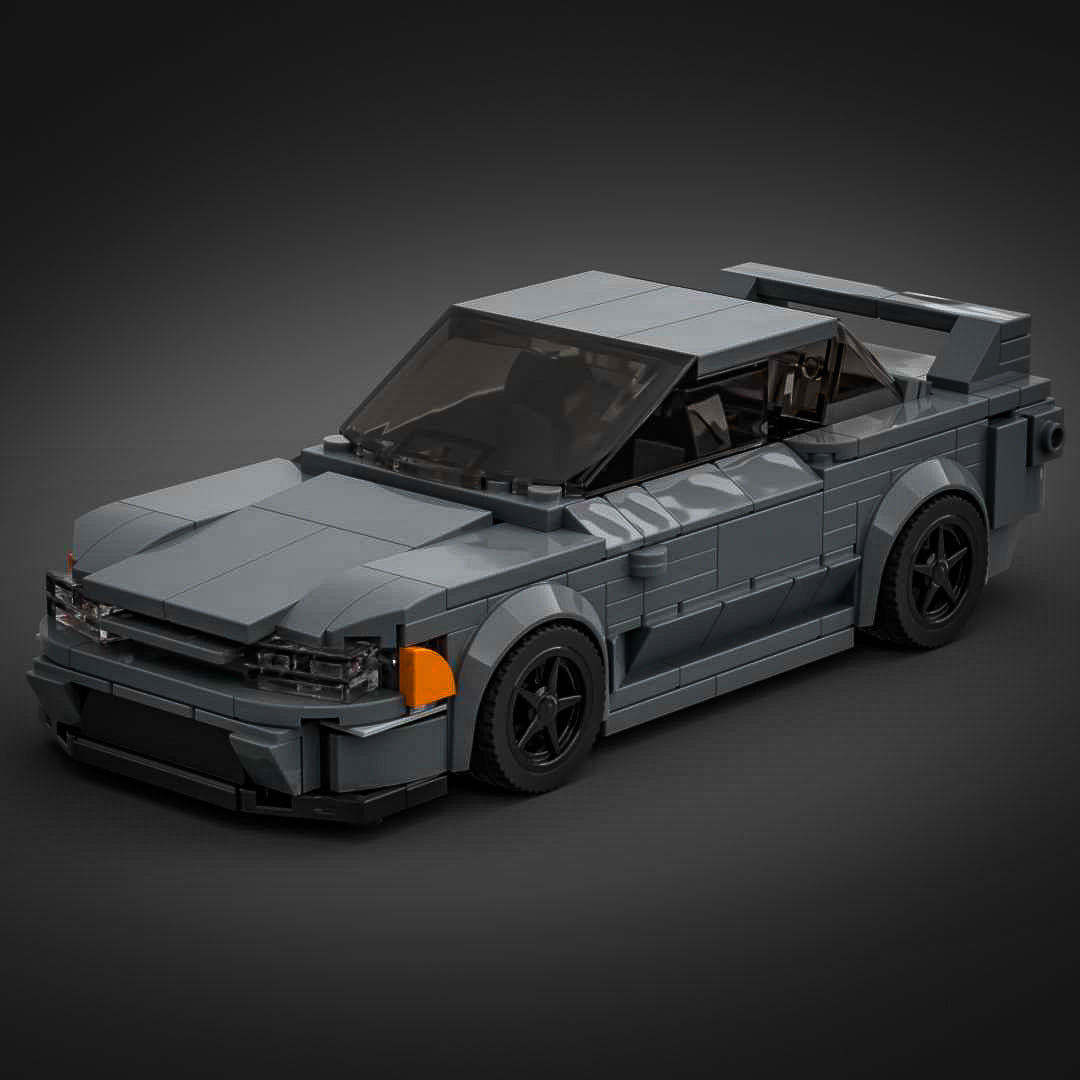 Inspired by Nissan Skyline R32 - Grey (instructions)