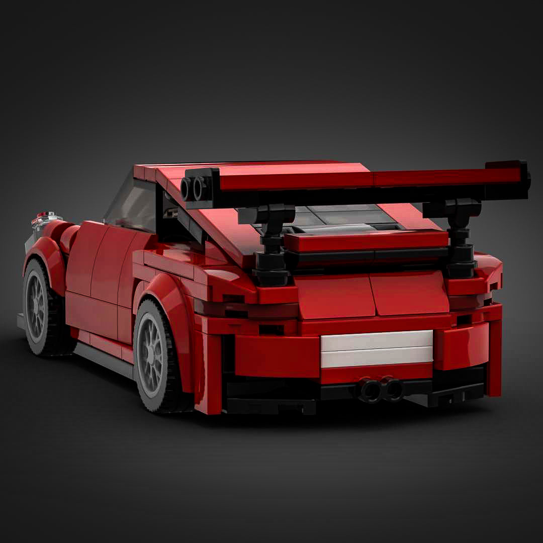 Inspired by Porsche 911 GT3 RS - Red (instructions)