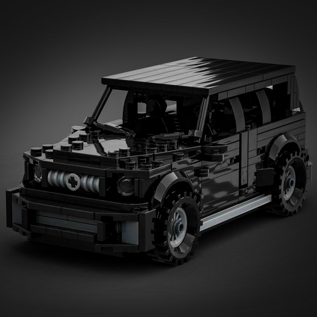 Inspired by Mercedes G63 AMG - Black (instructions)