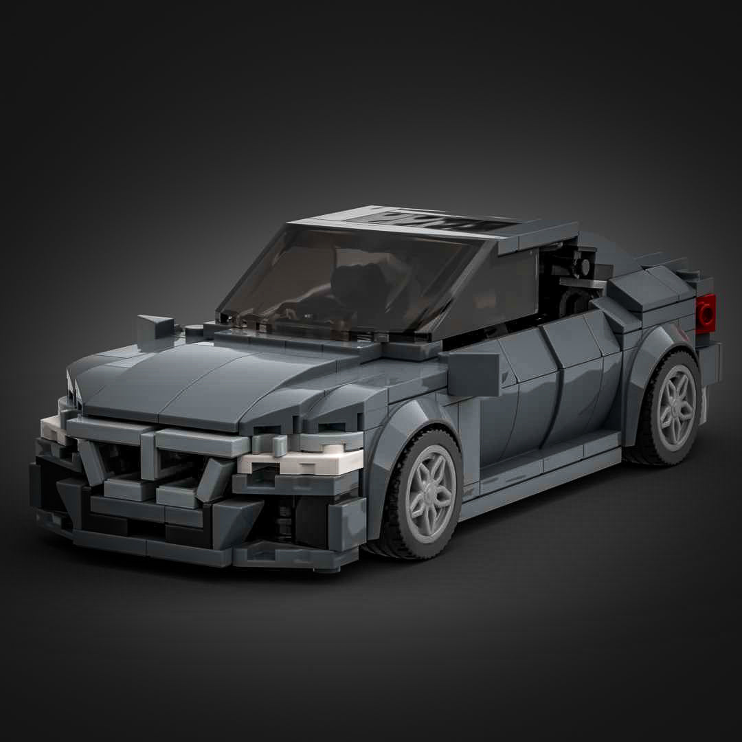 Inspired by BMW 3 Series - Grey (instructions) – bricksblocksandmocs