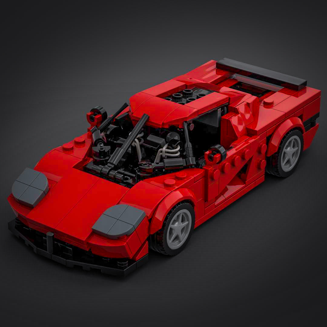 Inspired by Koenigsegg CCX - Red (instructions)