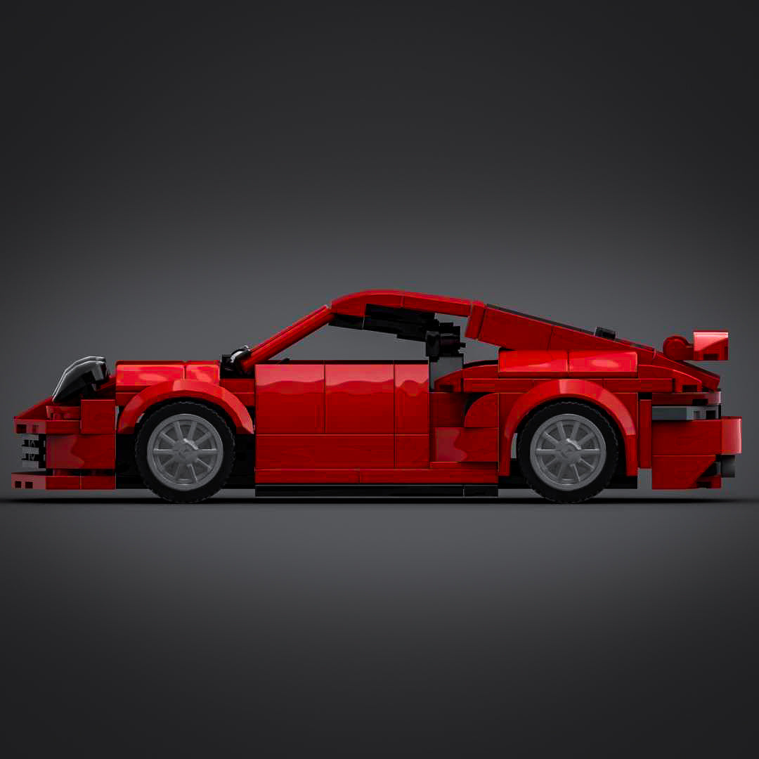 Inspired by Porsche 992 Turbo S - Red (instructions)