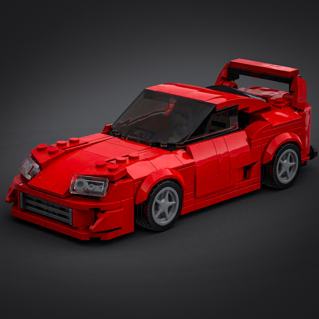 Inspired by Toyota MK4 Supra - Red (instructions)