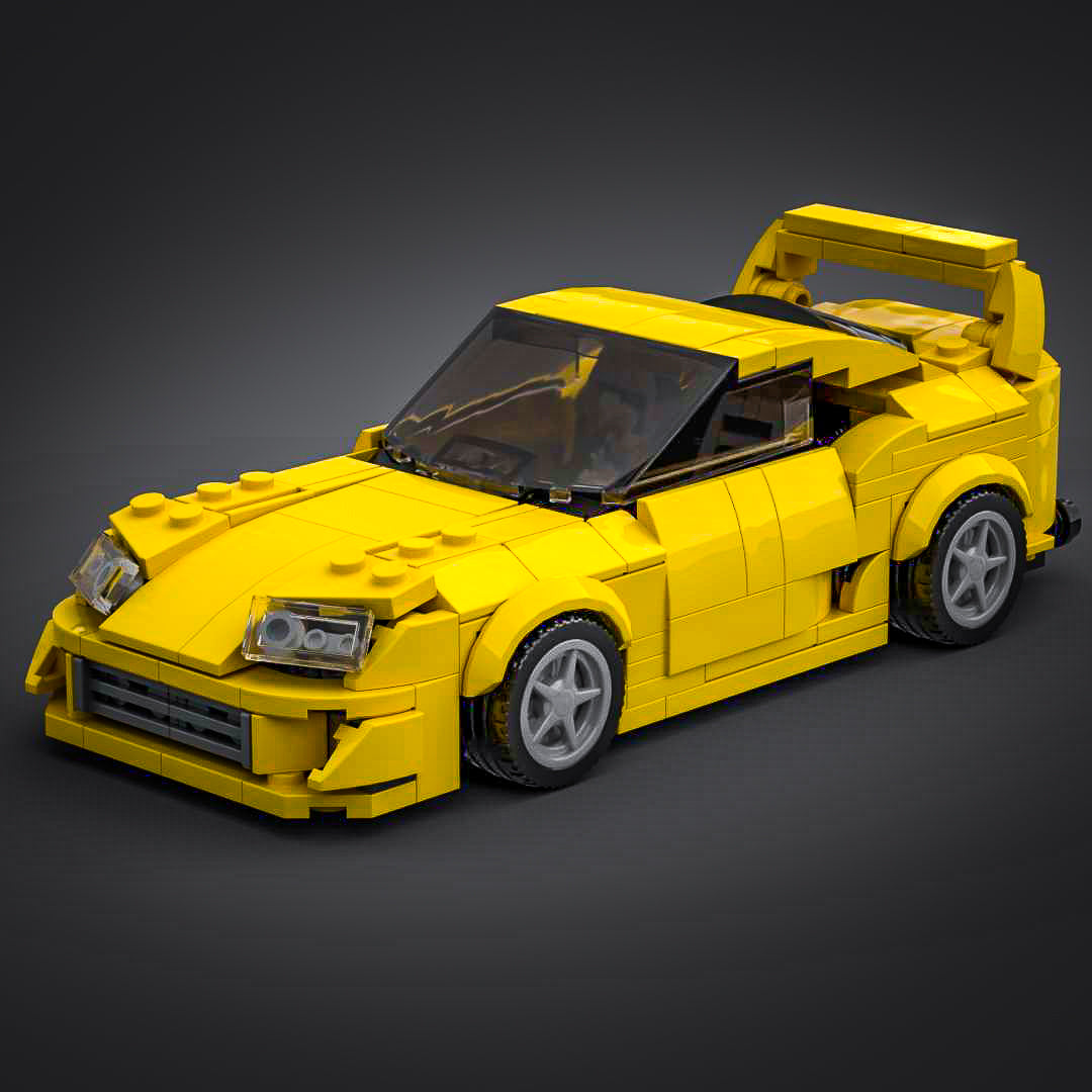 Inspired by Toyota MK4 Supra - Yellow (instructions)