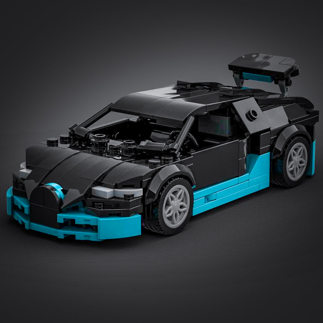 Inspired by Bugatti Veyron - Vitesse Blue (instructions)