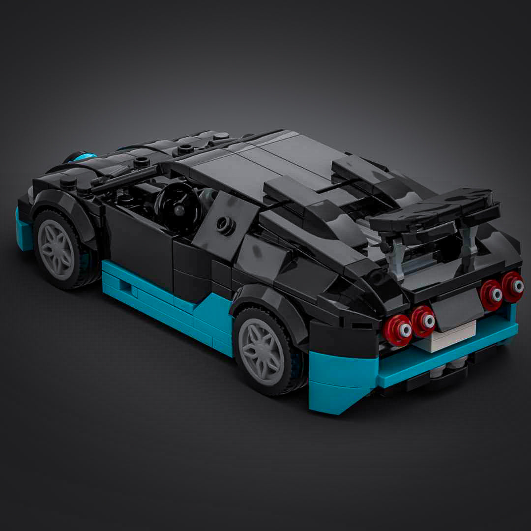 Inspired by Bugatti Veyron - Vitesse Blue (instructions)