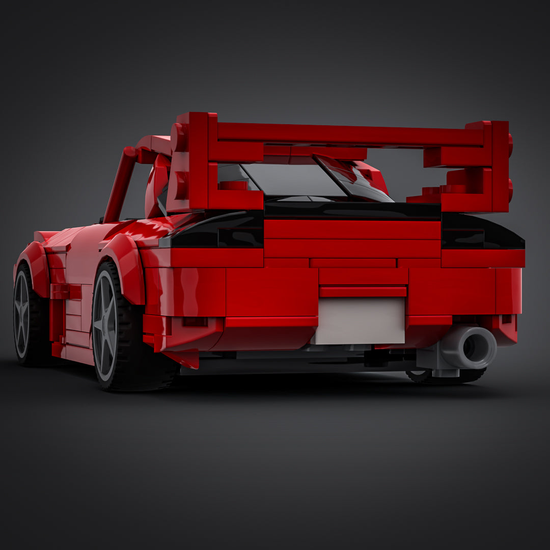 Inspired by Mazda RX7 - Red (instructions)