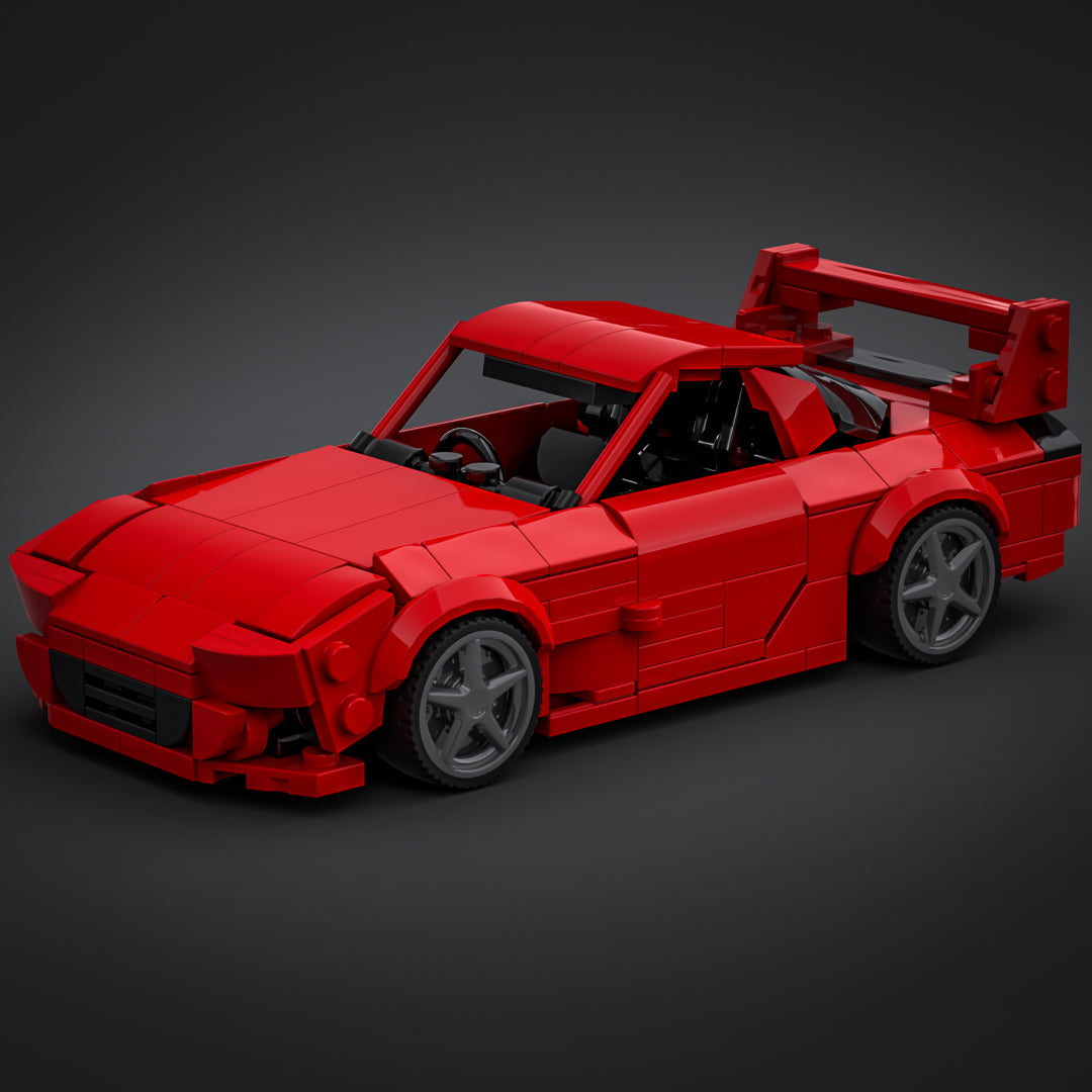Lego Rd Rx7 Inspired by Mazda RX7 - Red (instructions) – Bricks, Blocks & MOCs
