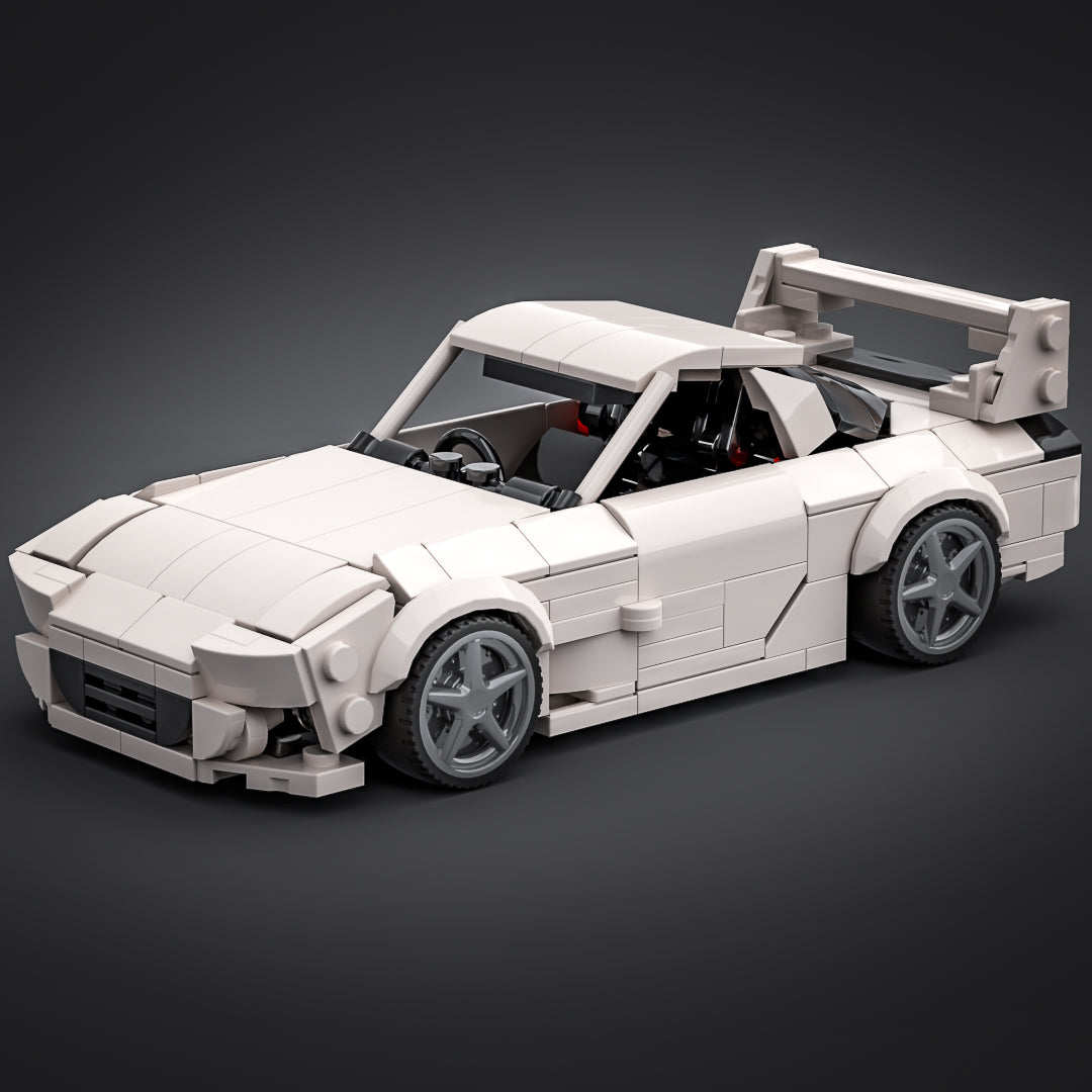 Inspired by Mazda RX7 - White (instructions)
