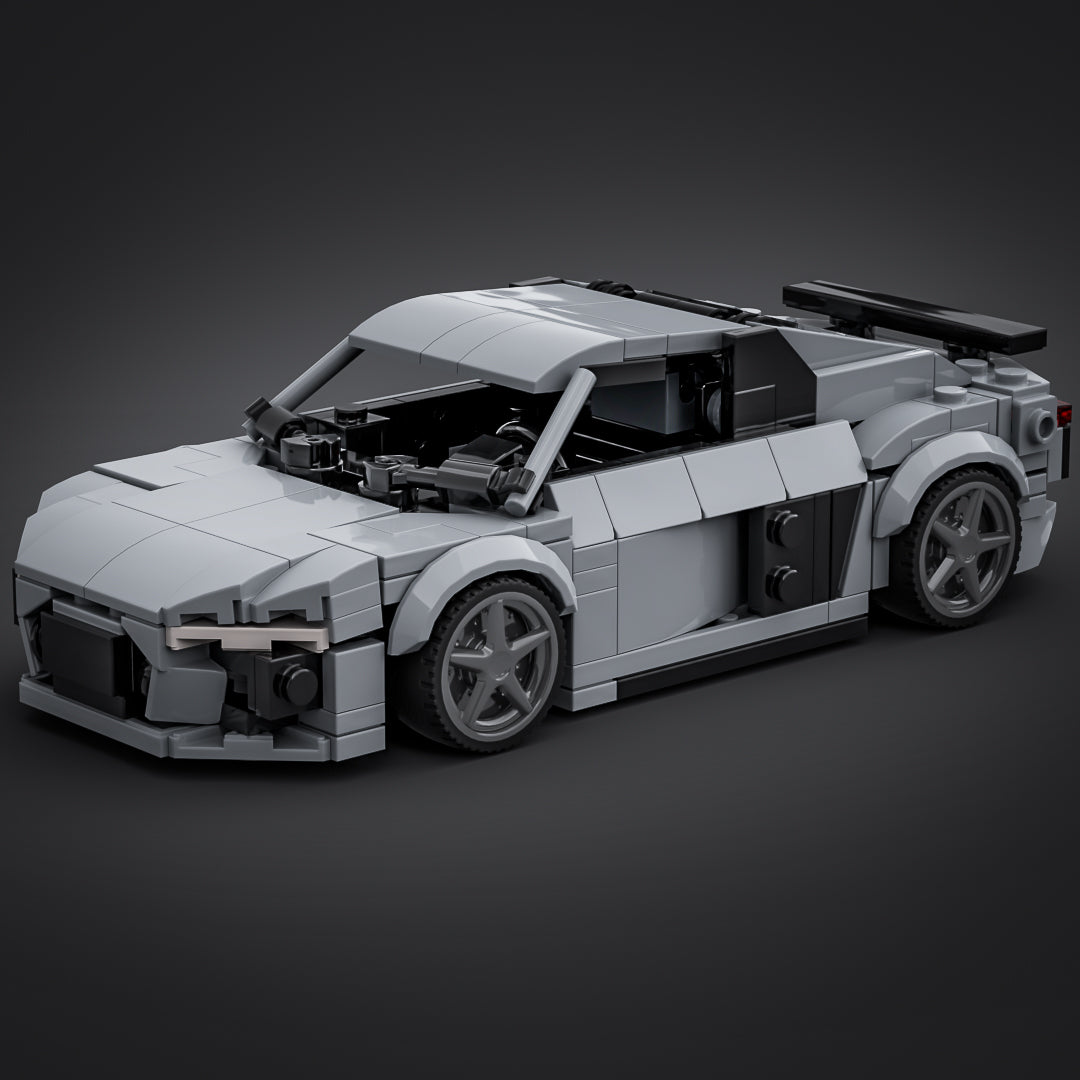 Inspired by Audi R8 - Light Grey (instructions)