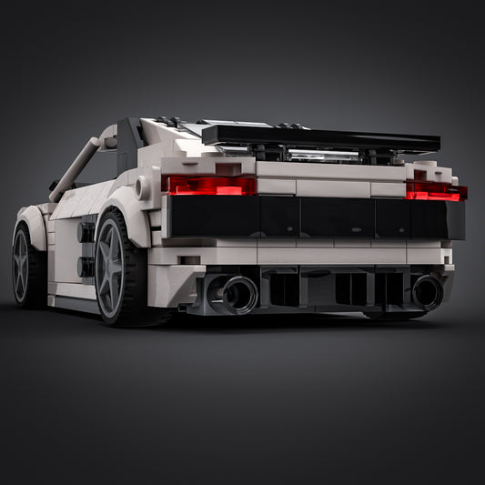 Inspired by Audi R8 - White (instructions)