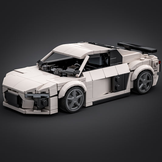 Inspired by Audi R8 - White (instructions)