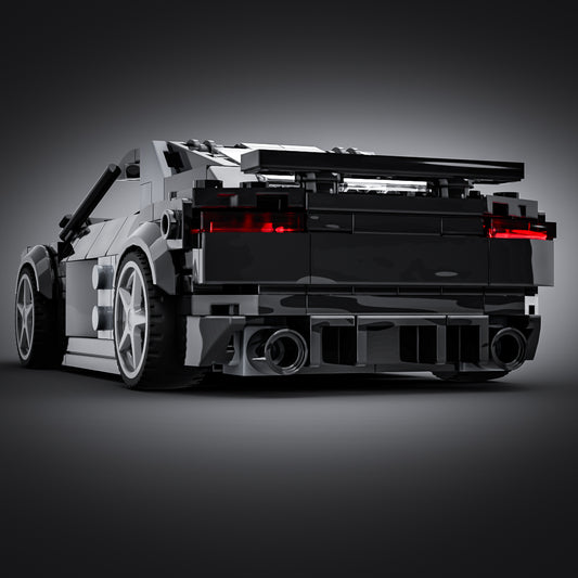 Inspired by Audi R8 - Black (instructions)