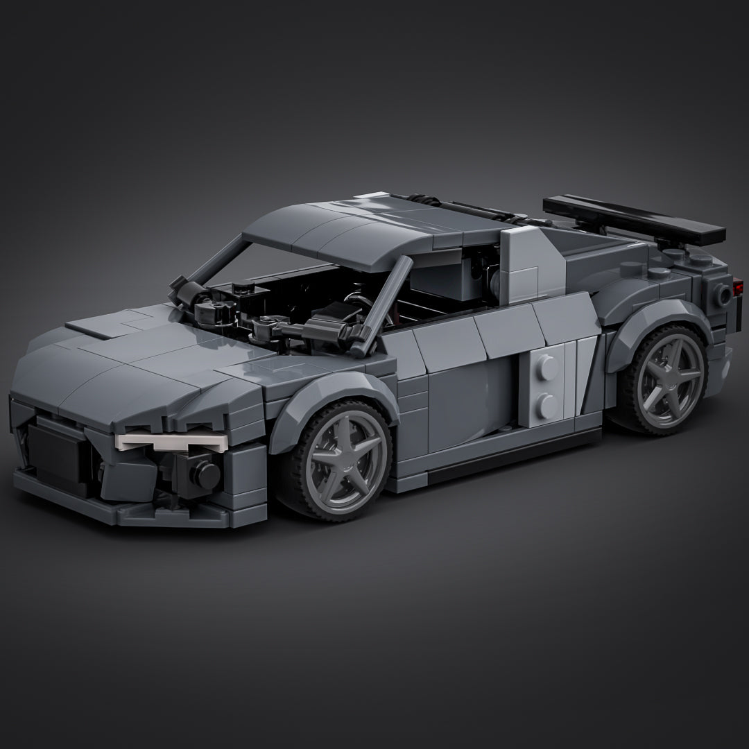 Inspired by Audi R8 - Dark Grey (instructions)