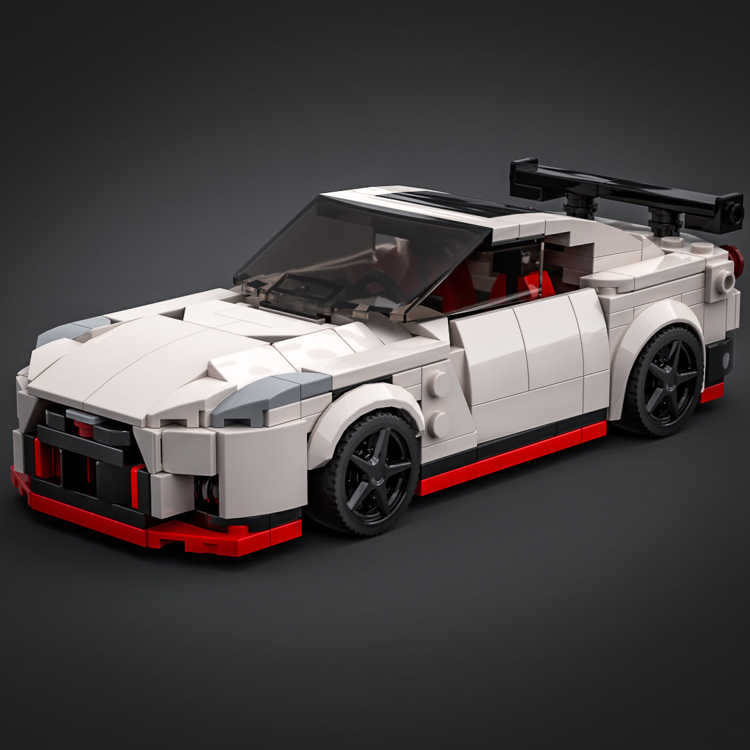 Inspired by Nissan R35 GTR - White (instructions)