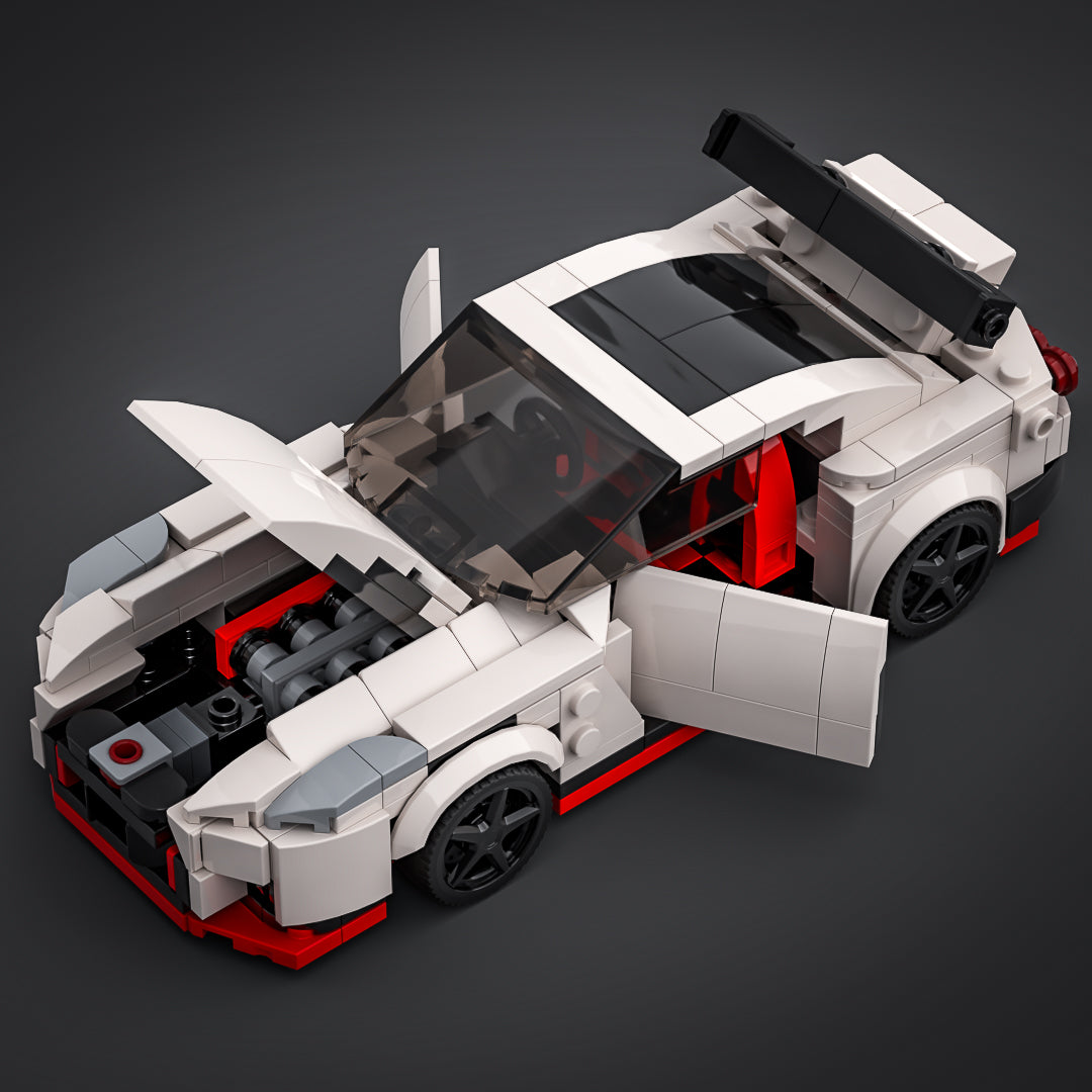 Inspired by Nissan R35 GTR - White (instructions)