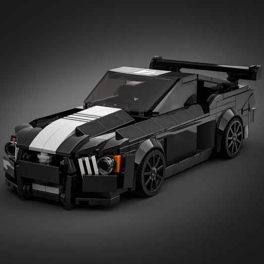 Inspired by Ford Mustang Shelby GT500 - Black (Kit)