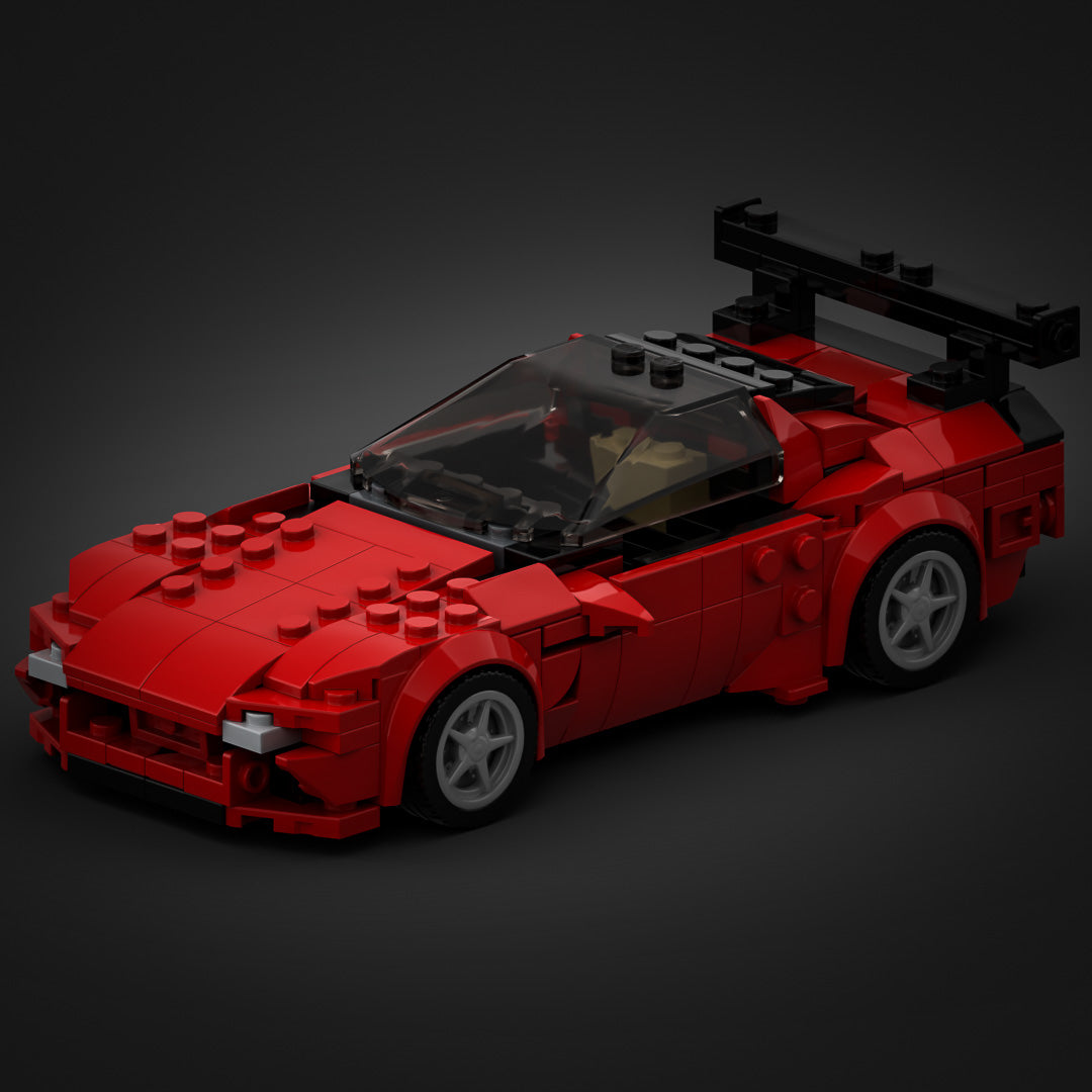 Inspired by Mazda RX7 (based on set 76895 Ferrari F8 Tributo)